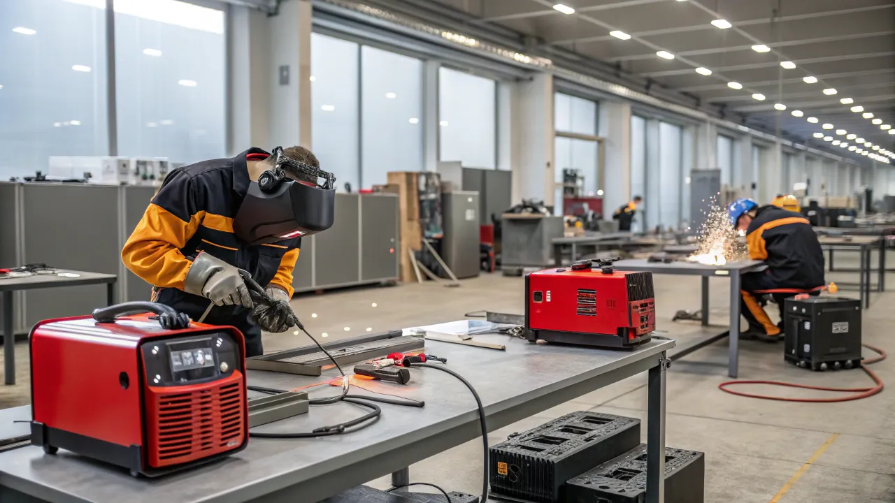 Welding equipment and safety gear for starting a small welding business in Georgia.