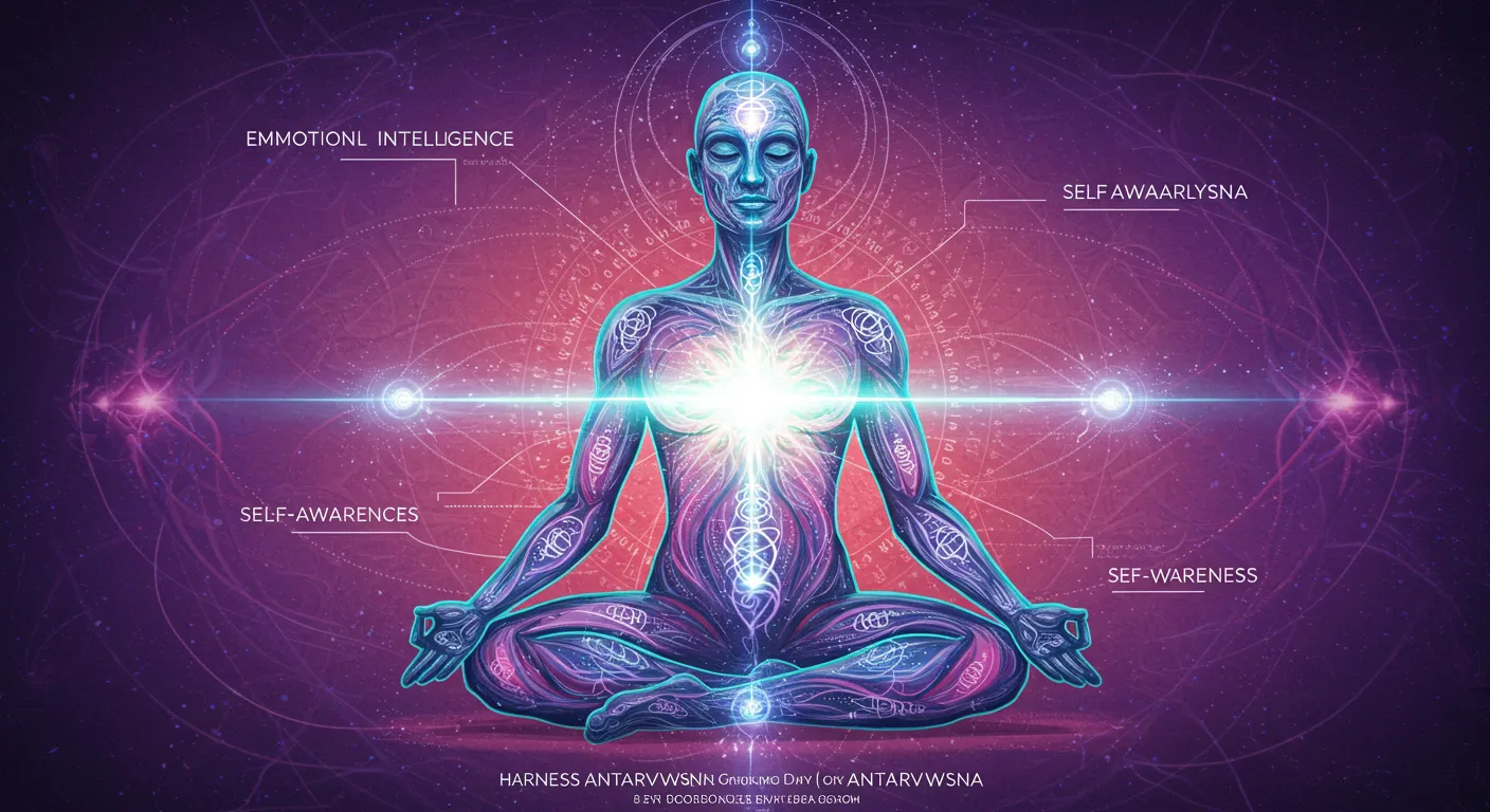 Energetic figure with glowing energy patterns around them