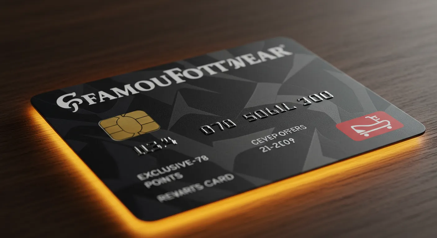famous footwear credit card
