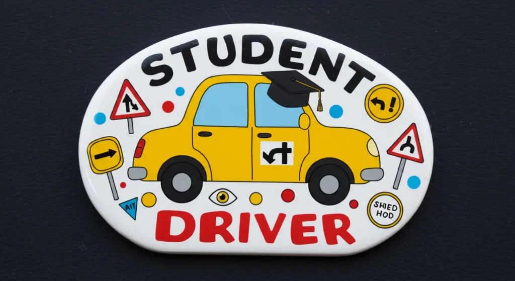 student driver magnet