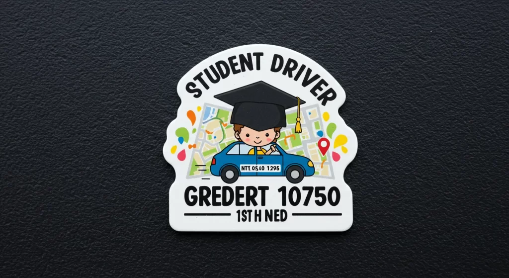 student driver magnet