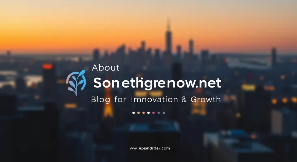 about somethingnewnow.net blog