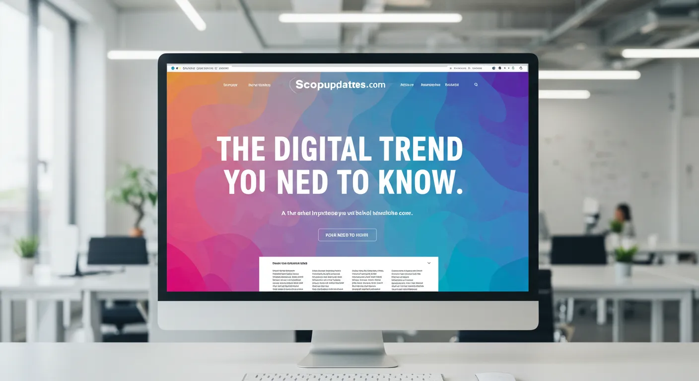 scoopupdates.com: The Digital Trend You Need to Know