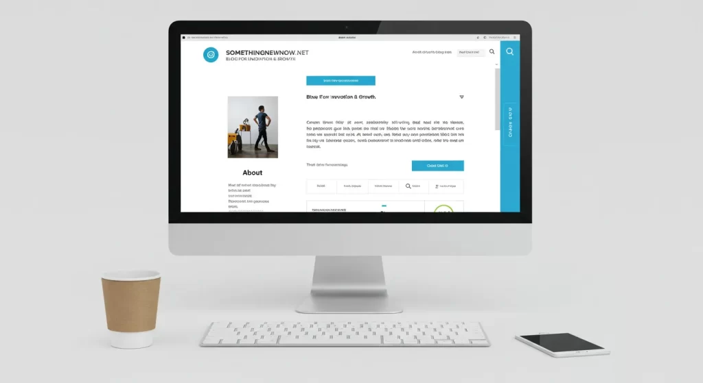 about somethingnewnow.net blog