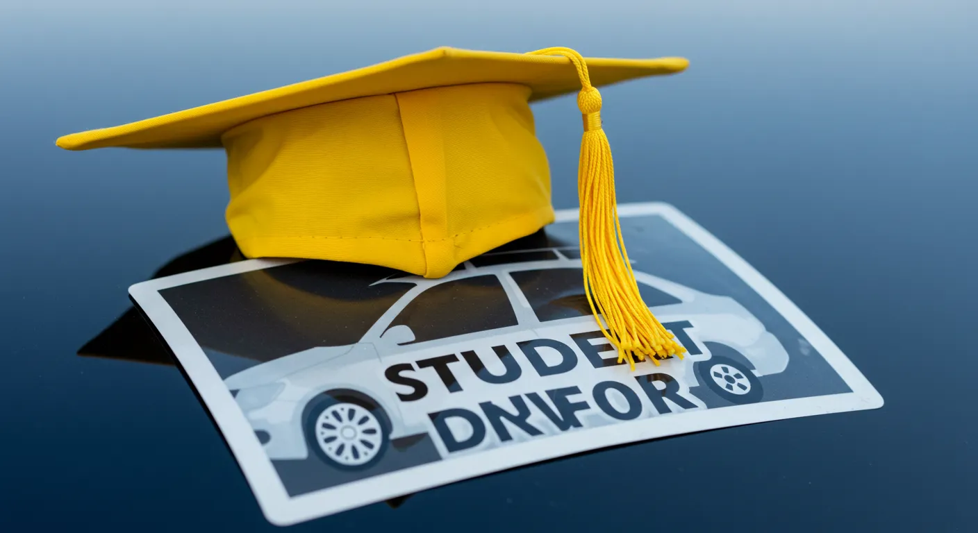 student driver magnet