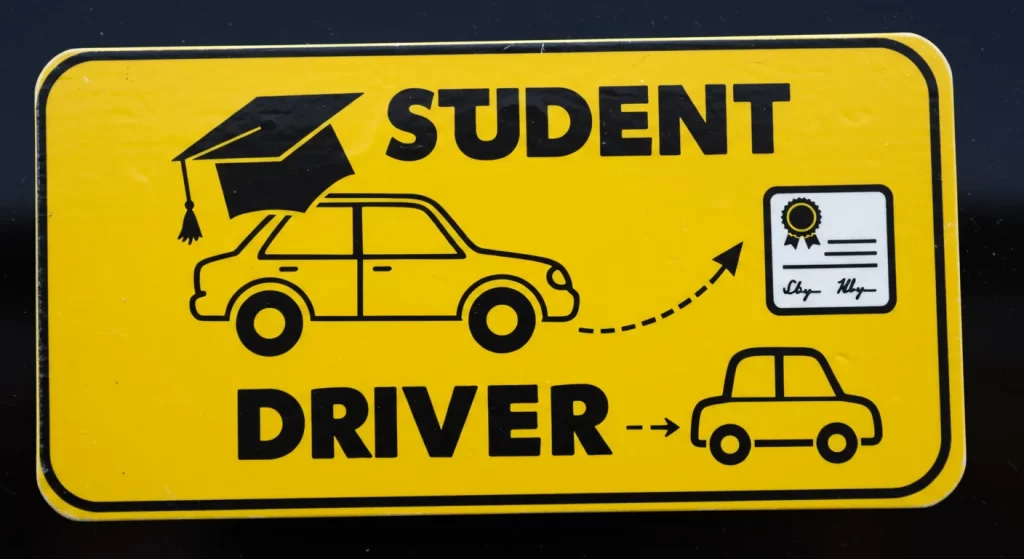 student driver magnet
